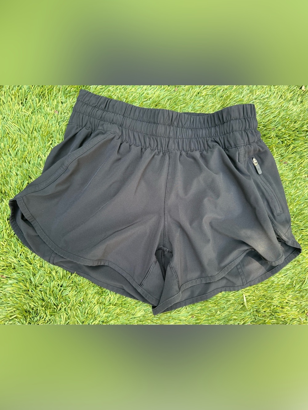 lululemon athletica Black Run/Training Shorts